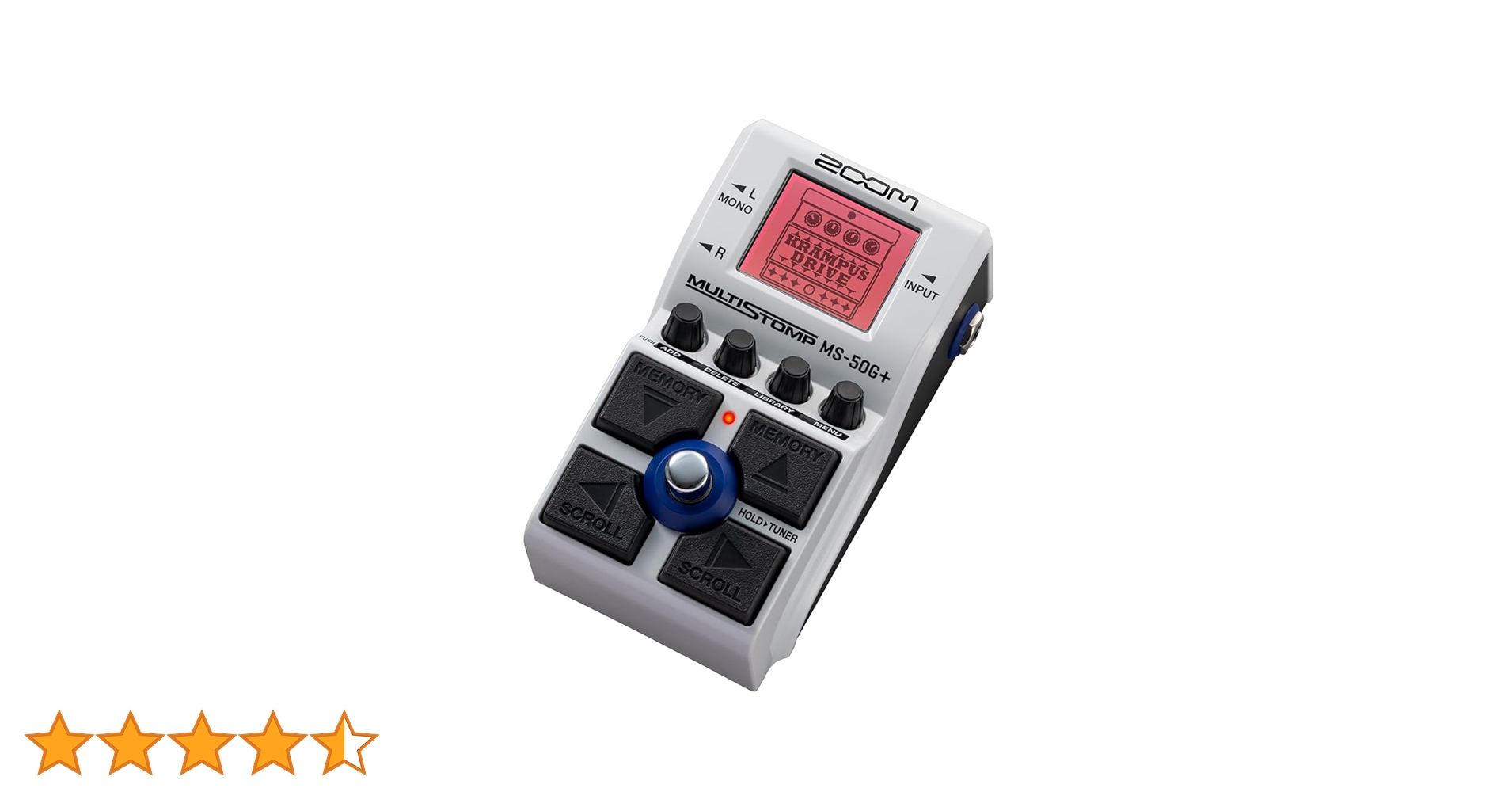 Amazon.co.jp: ZOOM ズーム MS-50G+ マルチストンプペダル